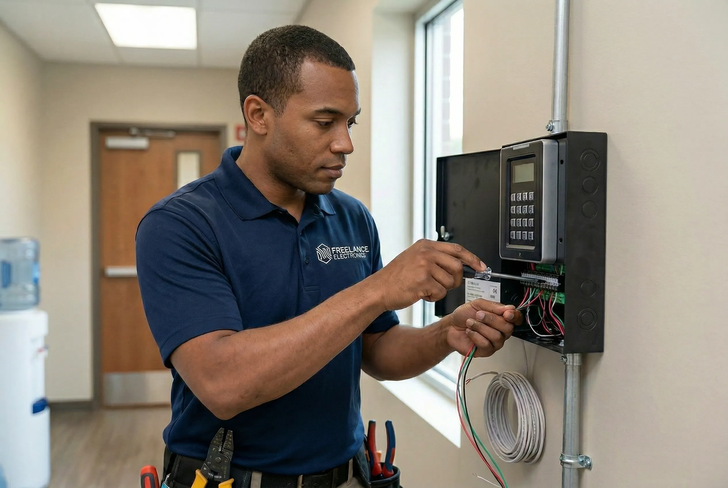 connecting an alarm panel freelance electronics